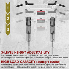 Load image into Gallery viewer, STOZM Combo Adjustable Dumbbells Set 55kg/121lbs with Weight Plates, Handles, Barbells, Connectors, Collars & Heavy Duty Steel Deluxe Pull Up Bar with 1100lbs Weight Capacity, 3-Level Adjustability