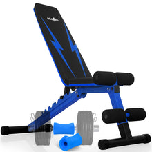 Load image into Gallery viewer, STOZM Combo Adjustable Weight Bench & Max Grips – Flexible Training Equipment for Improving Workout Efficiency (Multiple Options Available)