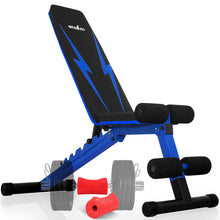 Load image into Gallery viewer, STOZM Combo Adjustable Weight Bench & Max Grips – Flexible Training Equipment for Improving Workout Efficiency (Multiple Options Available)
