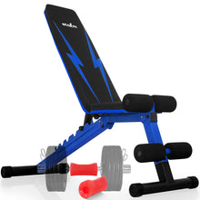 Load image into Gallery viewer, STOZM Combo Adjustable Weight Bench & Max Grips – Flexible Training Equipment for Improving Workout Efficiency (Multiple Options Available)
