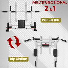 Load image into Gallery viewer, STOZM Pull Up Bar – Multi-Functional 1100lbs Capacity Strength Training Chin Up Bar with 3-Level Height Adjustability