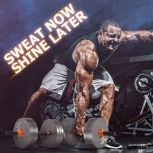 Load image into Gallery viewer, STOZM Weightlifting Accessories Set with 3 in 1 Adjustable Dumbbell Set, Kettlebell Set, Barbell Set, 1 inch Weight Plates for Strength Training, Conditioning Workouts, Weightlifting, Powerlifting