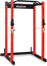 Load image into Gallery viewer, STOZM 3”x3” Multi-Functional Power Cage Rack Supports 1600lbs and LAT Pulldown Machine (Optional)

