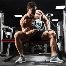 Load image into Gallery viewer, STOZM - 55KG Dumbbell Full Set with Case, Collars, Connectors, Weight Plate, Dumbbell, Straight and Curl Bar Bell Options
