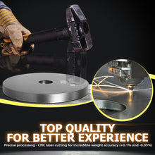 Load image into Gallery viewer, STOZM Premium Solid Steel 1-inch Weight Plates - Set of 12 x 5lbs
