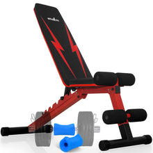 Load image into Gallery viewer, STOZM Combo Adjustable Weight Bench &amp; Max Grips – Flexible Training Equipment for Improving Workout Efficiency (Multiple Options Available)

