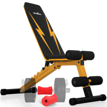 Load image into Gallery viewer, STOZM Combo Adjustable Weight Bench &amp; Max Grips – Flexible Training Equipment for Improving Workout Efficiency (Multiple Options Available)
