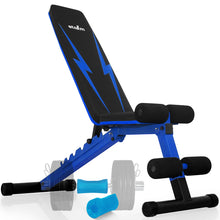 Load image into Gallery viewer, STOZM Combo Adjustable Weight Bench &amp; Max Grips – Flexible Training Equipment for Improving Workout Efficiency (Multiple Options Available)
