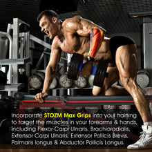 Load image into Gallery viewer, STOZM Max Grips for Dumbbells 5.3-Inch Length with Ergonomic Design – Extreme Barbell Grips 2.25 Inch &amp; 2.75 Inch Outer Diameter
