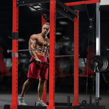 Load image into Gallery viewer, STOZM 3”x3” Multi-Functional Power Cage Rack Supports 1600lbs and LAT Pulldown Machine (Optional)
