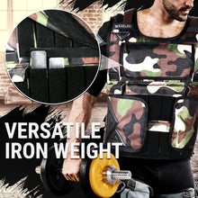 Load image into Gallery viewer, STOZM Iron Weights with Zinc Coating – Ideal for Weight Vests, Wrist Weights, Ankle Weights &amp; Wrist Rollers – Package of 20 Pieces for Home Gym Workout
