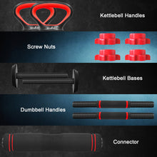 Load image into Gallery viewer, STOZM Weightlifting Accessories Set with Dumbbell/Kettlebell Handles &amp; Connector

