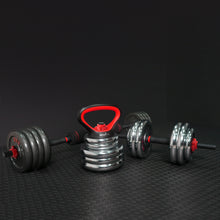 Load image into Gallery viewer, STOZM Weightlifting Accessories Set with Dumbbell/Kettlebell Handles &amp; Connector
